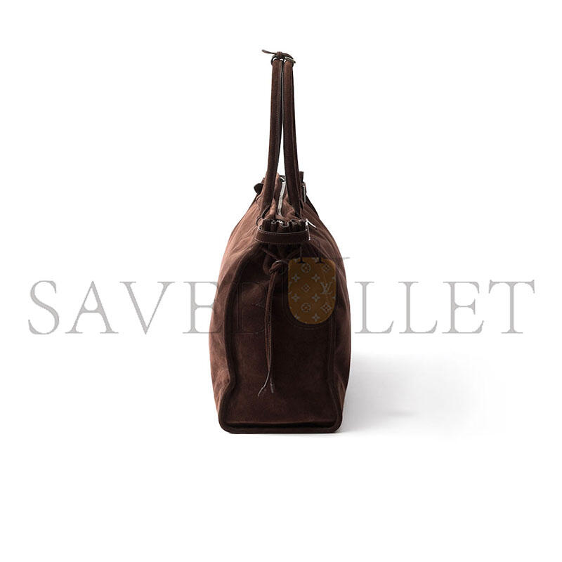 PRADA BONNIE SUEDE TOTE BAG 2VG128 (50*36*17cm)